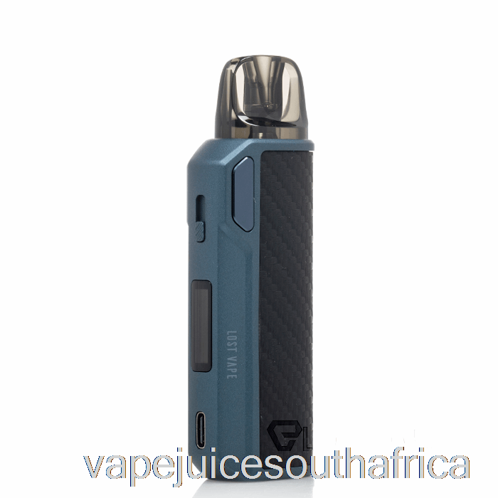 Vape Juice South Africa Lost Vape Thelema Elite 40 Pod Kit Blue Carbon